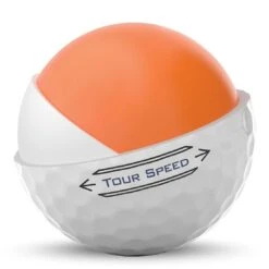 Titleist Tour Speed White Personalized Golf Balls 8 Titleist Tour Speed White Personalized Golf Balls -Golf Equipment Store titleist 2022 tour speed white golf balls core cutaway itempicture