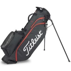 Titleist Players 4 Stand Bag -Golf Equipment Store titleist 2023 players 4 stand bag black black red itempciture