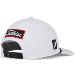Titleist Tour Rope Hat -Golf Equipment Store titleist 2023 tour rope hat white black back itempicture