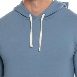 TravisMathew Cloud Hoodie -Golf Equipment Store travismathew cloud hoodie copen blue logo itempicture