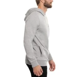 TravisMathew Cloud Hoodie -Golf Equipment Store travismathew cloud hoodie heather grey side itempicture