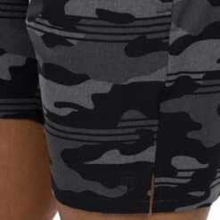 TravisMathew Leader Board Active Shorts 6 TravisMathew Leader Board Active Shorts -Golf Equipment Store travismathew leader board active shorts black logo itempicture