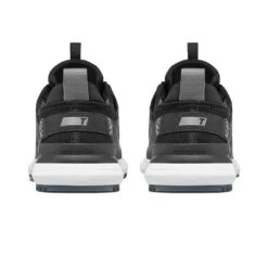 TRUE Linkswear Lux Hybrid Golf Shoes High Vis Black -Golf Equipment Store truelinkswear true lux hybrid golf shoes high vis black heel itempicture