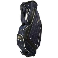 XXIO Lightweight Caddy Cart Bag -Golf Equipment Store xxio lightweight caddy bag navy check itempicture